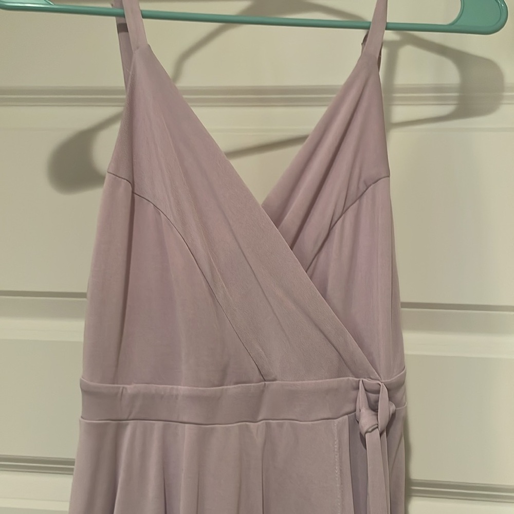 Kimici blueLavender Wrap Dress romper - Picture 2 of 5